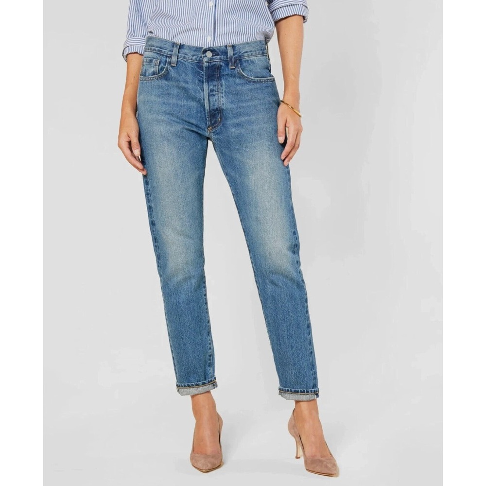 Outerknown SEA Jeans Generation Slim Med Wash Blue 26 NWT USA Made‎ Sustainable